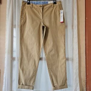 📌NWT TALBOTS WEEKEND CHINO PANTS WOMEN'S PETITE SIZE 6P